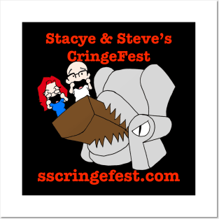 Stacye & Steve's CringeFest Logo Posters and Art